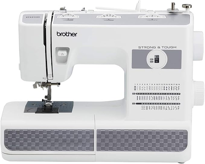 Sewing Machine, Strong & Tough, 37 Built-in Stitches, Free Arm Option