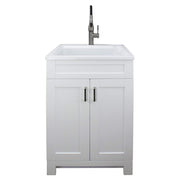 25-in Laundry Cabinet with Acrylic Sink