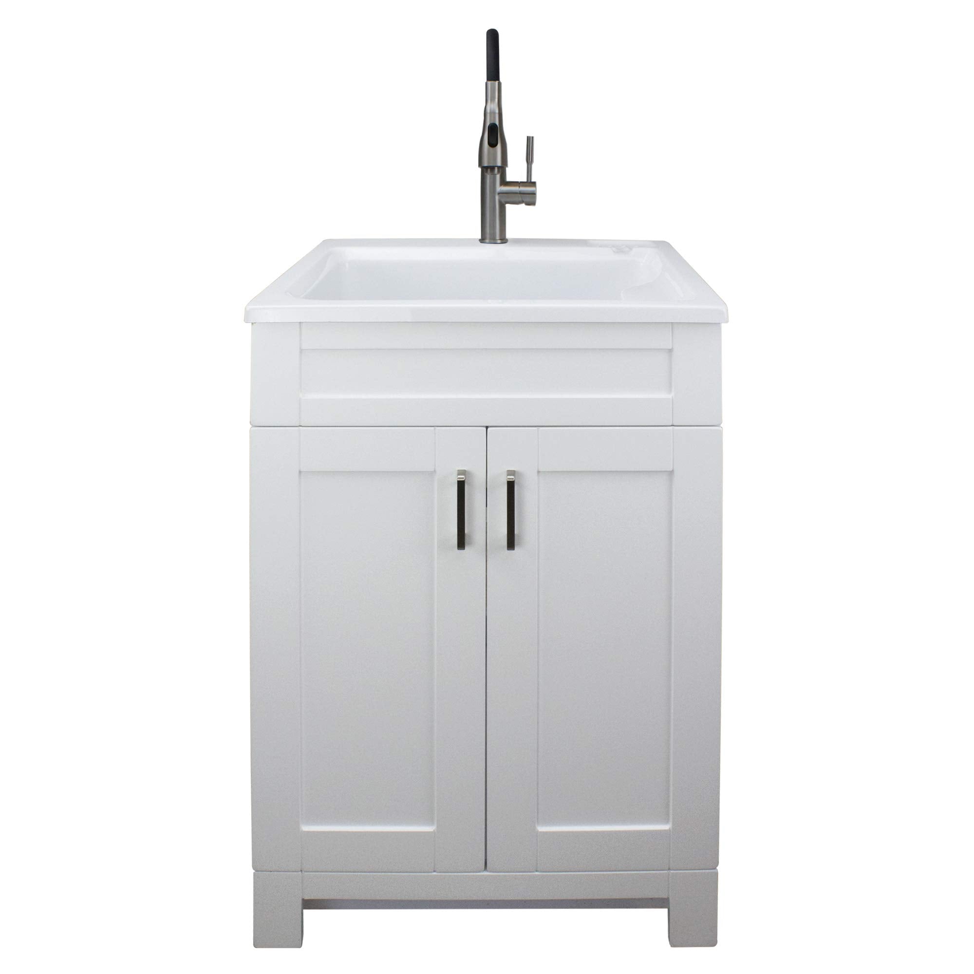 25-in Laundry Cabinet with Acrylic Sink