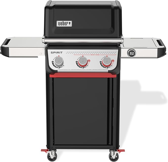 SPIRIT 4-Burner Grill E-425 Liquid Propane Black