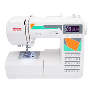 Sewing Machine with 50 Built-In Stitches, 3 One-Step Buttonholes