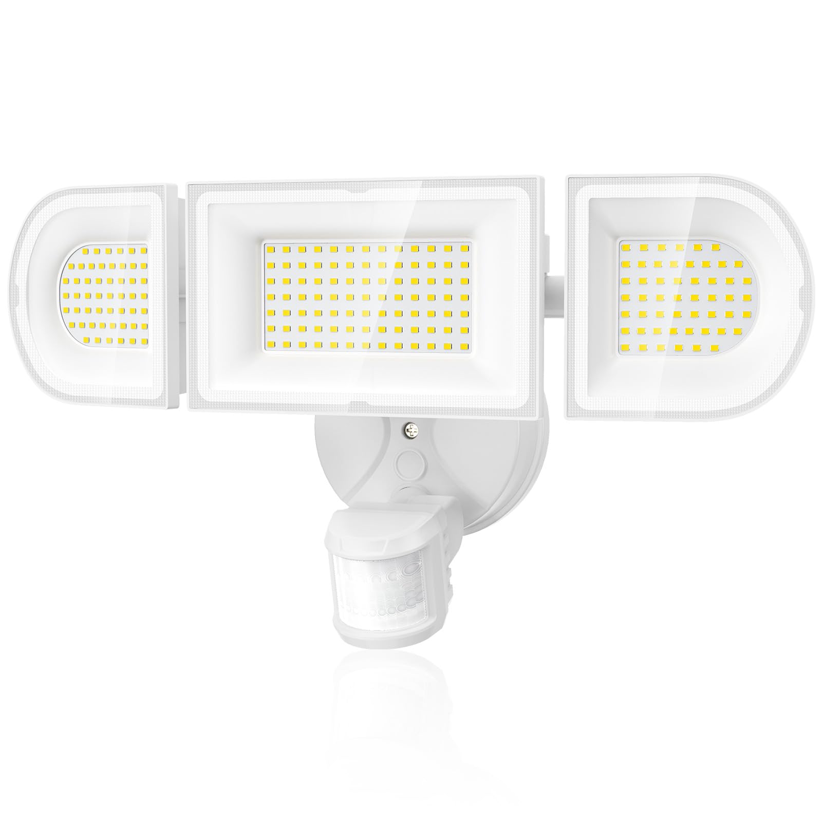 180W Motion Sensor Outdoor Lights, 18000lm Dusk to Dawn LED Flood Lights Outdoor Wired