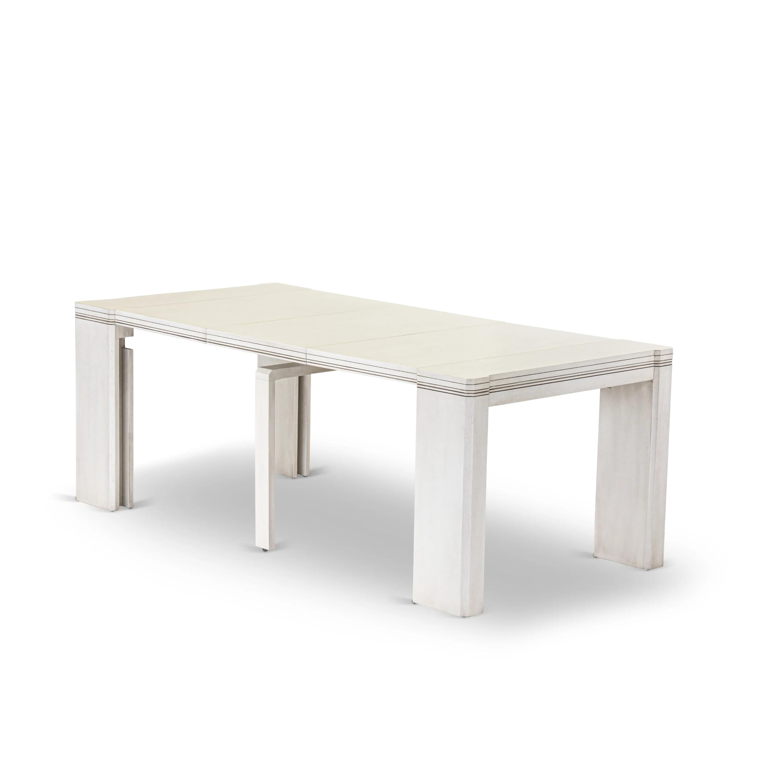 XTT-AWH-TL Extendable Dining Table - a Rectangle Dining Table Top