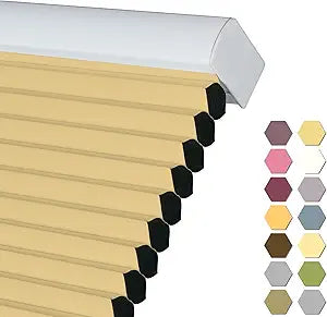 Custom Size 100% Blackout Cordless Cellular Shades & Blinds Honeycomb Blinds
