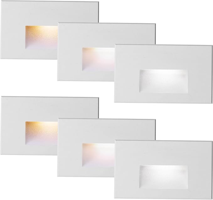 Lights Indoor Outdoor Stair Light 120V Dimmable 4W, LED 3000K/4000K/5000K
