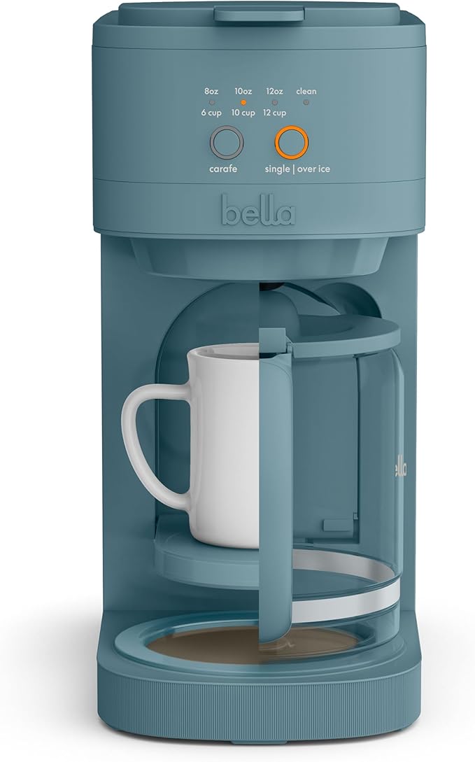 VersaBrew 2-in1 Coffee Maker, Fits-anywhere Kitchenware, Brew 3 Sizes Carafes