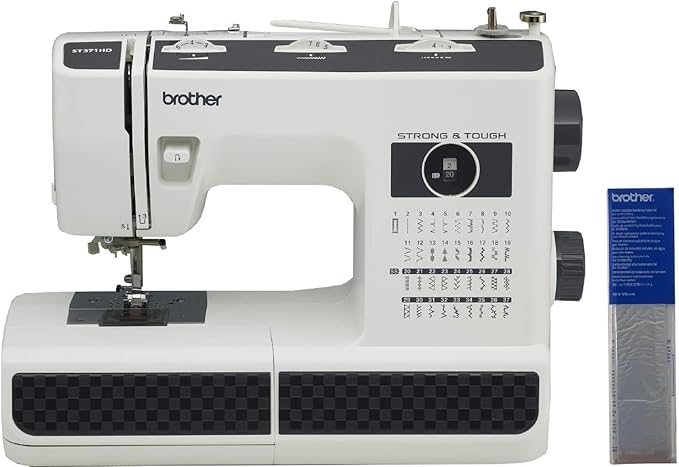 Sewing Machine, Strong & Tough, 37 Built-in Stitches, Free Arm Option