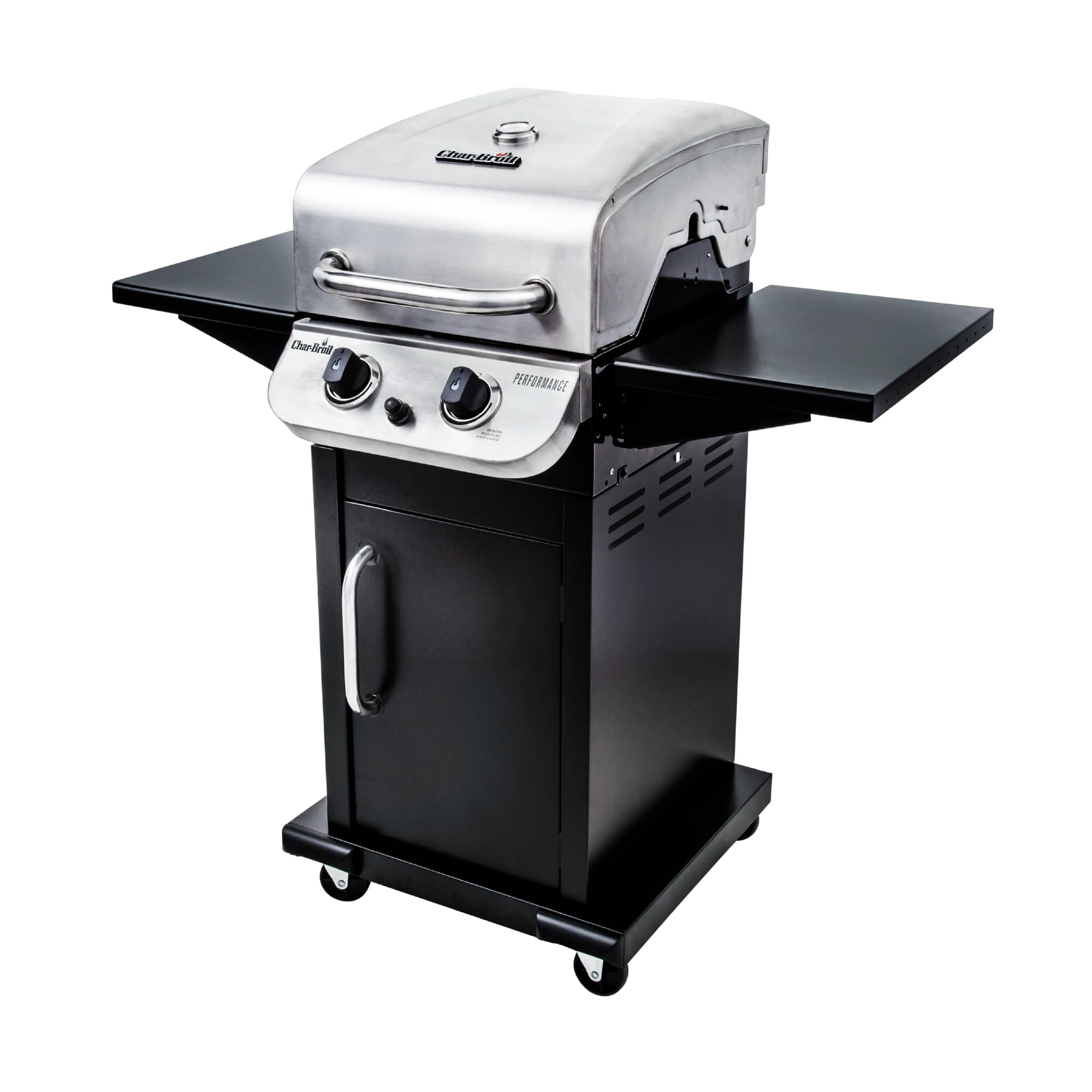 Performance Series Convective 2-Burner Cabinet Propane Gas Stainless Steel Grill