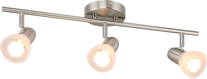 Track Light, Modern Fixed Rail Lighting with Glass
