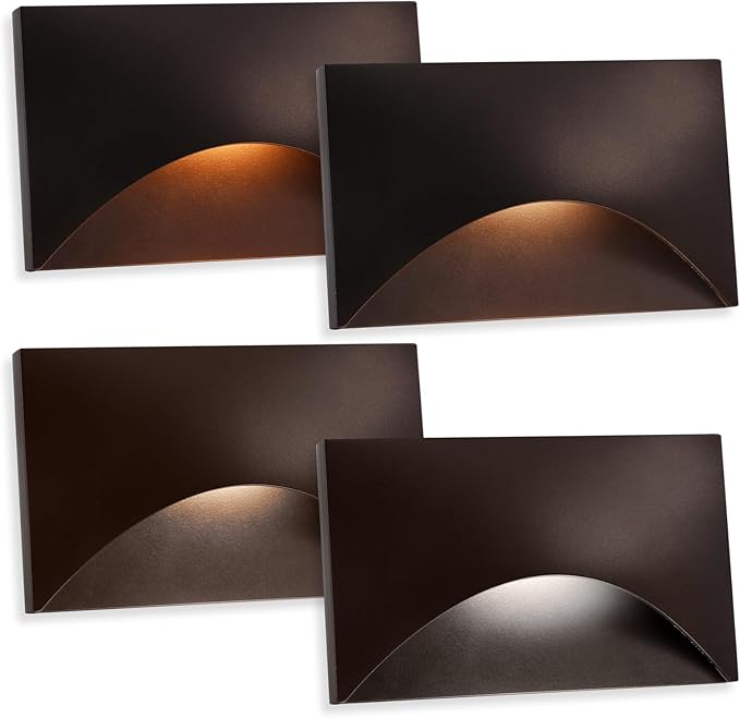 Indoor Outdoor Step Lights, 2700K/3000K/3500K/4000K/5000K Stair Lighting