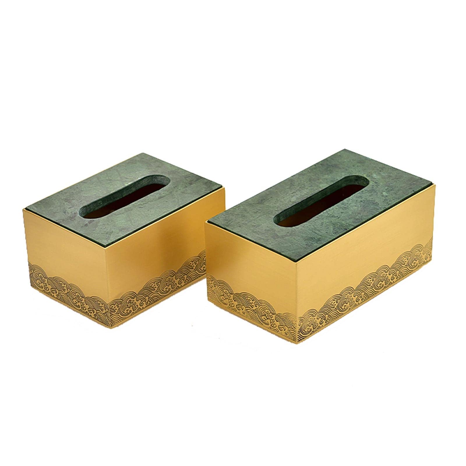 Tissue Box Holders Brass Tissue Box Tissue Box Cover Rectangular Tissue Dispenser