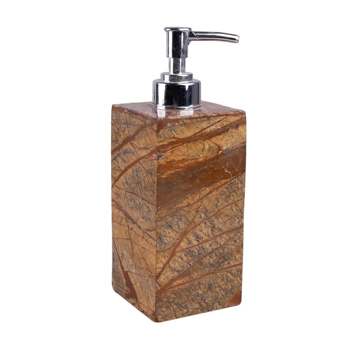 Handmade Bathroom Accessories Set of Marble, Soap Dispenser Set with Marble Tray