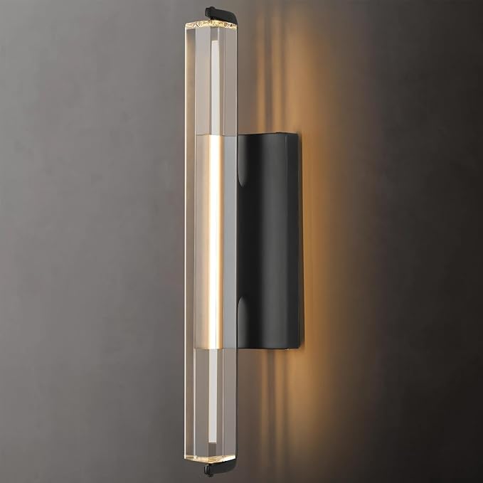 Alabaster Wall Sconce, 19" Natural Marble Wall Sconce