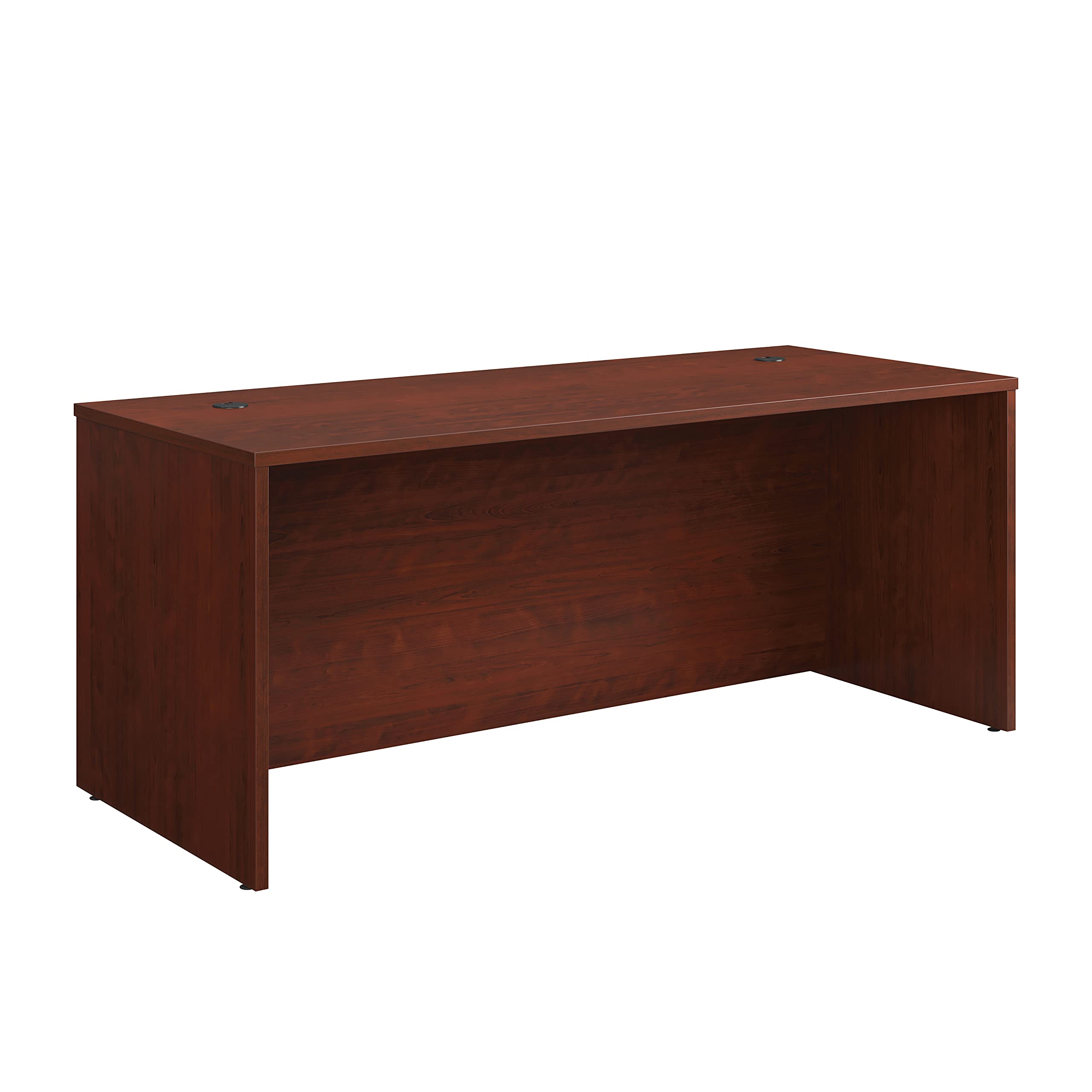 Affirm Commercial Office Desk, L: 71.10'' x W: 29.53'' x H: 29.29'', in Classic Cherry Finish