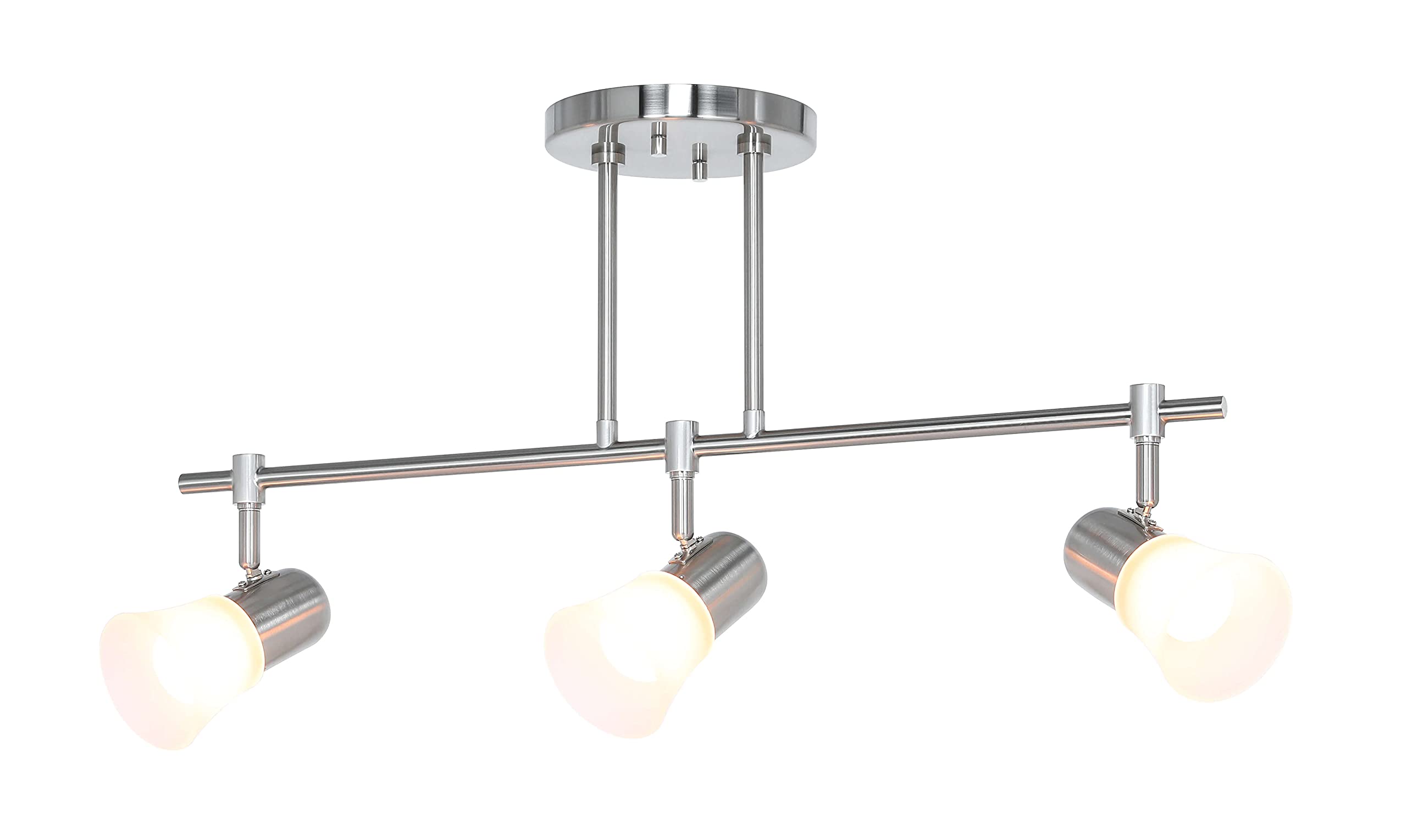 Kitchen Track Light, 3 Light Track Lighting Modern Hanging Kitchen Island Ceiling
