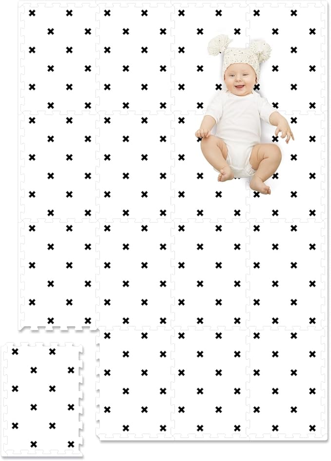 Extra Large Baby Play Mat - 4FT x 6FT Non-Toxic Foam Puzzle Floor Mat for Kids & Toddlers