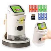 Microscope for Kids, 1000X HD Pocket Kids Microscope, 2.1'' LCD Screen Mini Micrscope