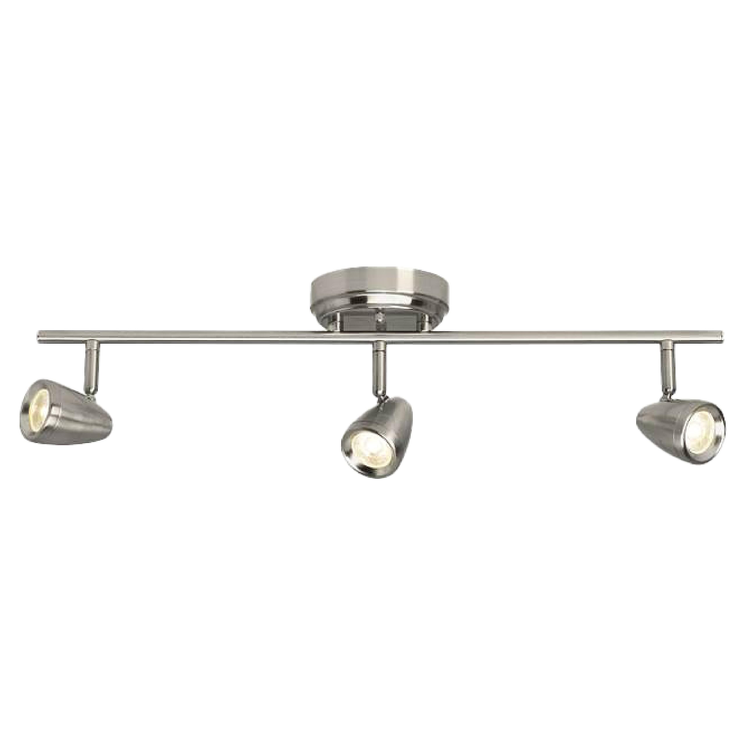 Generation Lighting 3-Light Talida LED Ceiling Track Lights Brushed Nickel