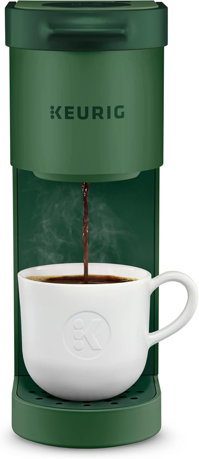 K-Mini Single Serve K-Cup Pod Coffee Maker, 6 to 12oz Brew size, with Cord Storage