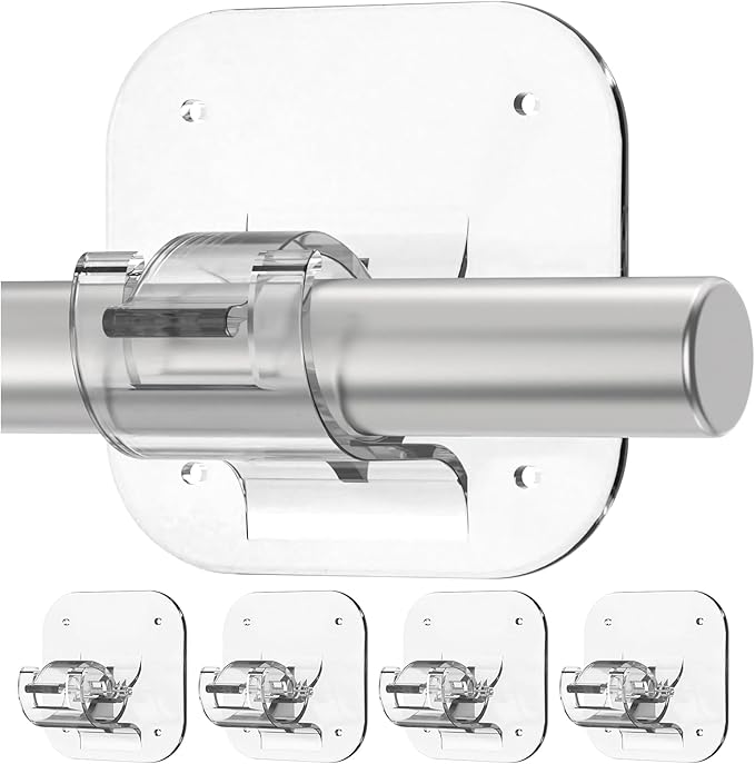 No Drill Curtain Rods for Windows – Renter Friendly