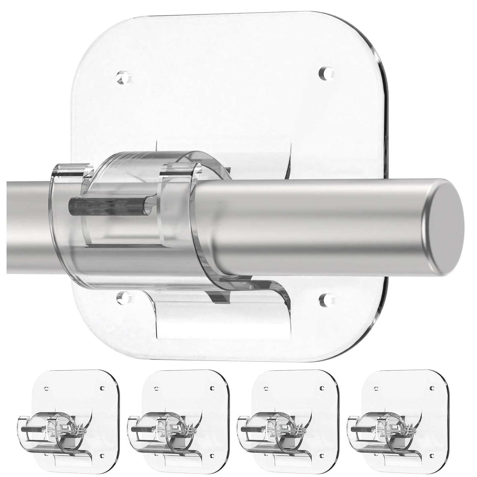 No Drill Curtain Rods for Windows – Renter Friendly