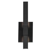 Textured Black Modern Garage or Patio Outdoor Wall Light for Outdoor Walls