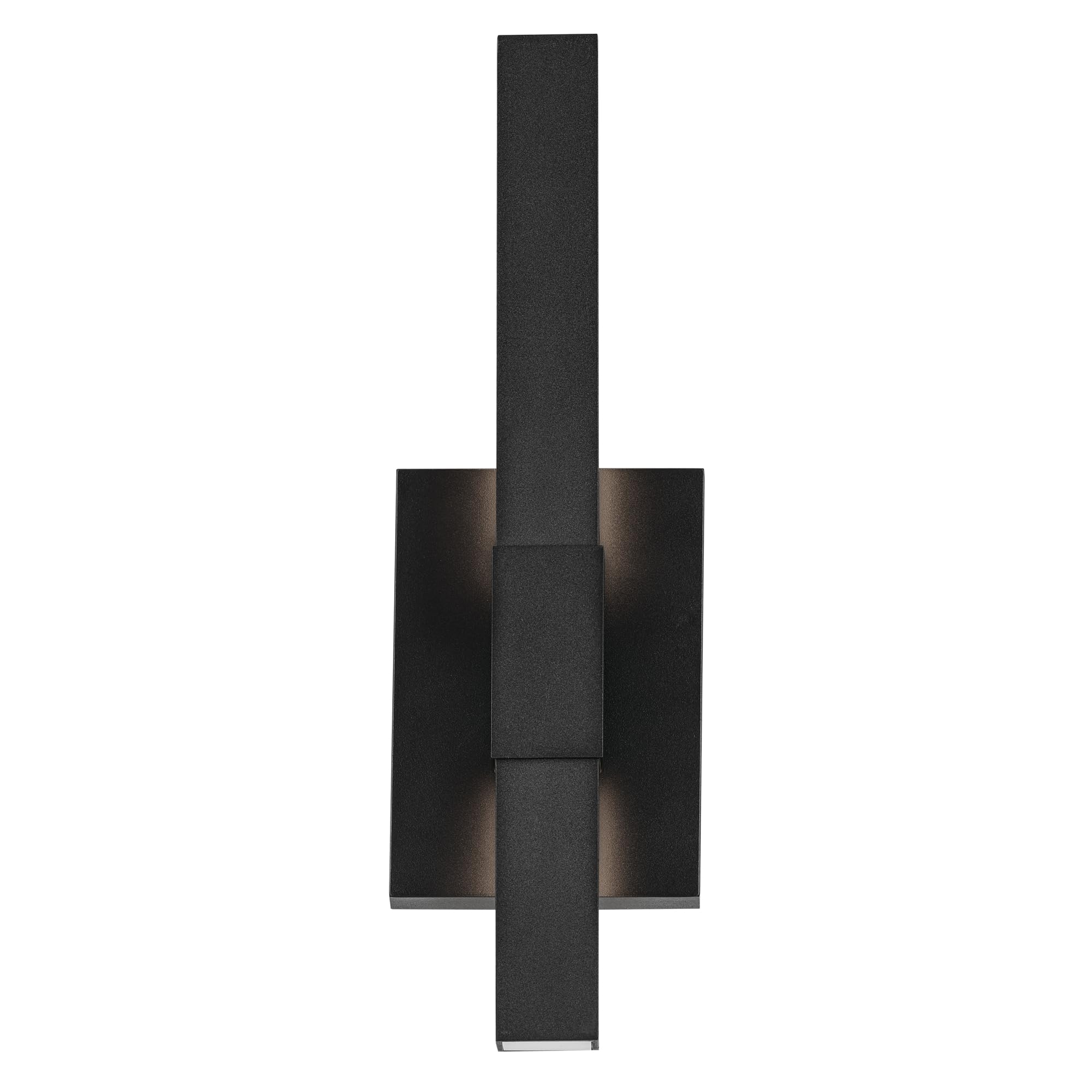 Textured Black Modern Garage or Patio Outdoor Wall Light for Outdoor Walls