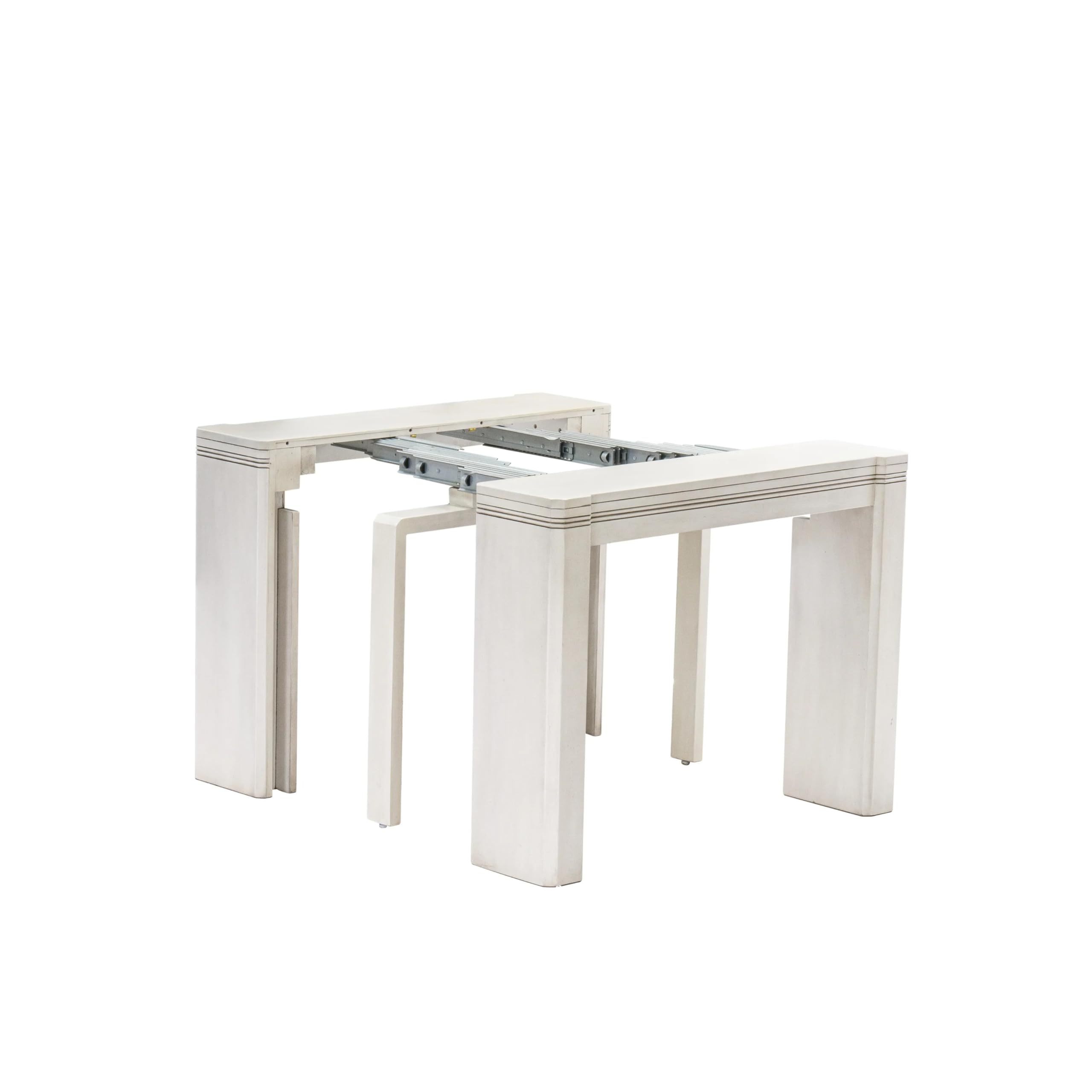 XTT-AWH-TL Extendable Dining Table - a Rectangle Dining Table Top