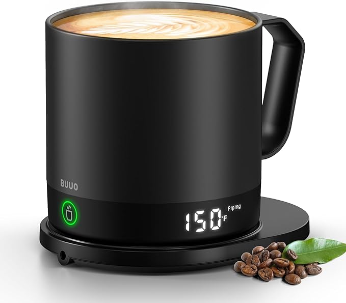 Self Heating Coffee Mug, 14 Oz Temperature Control Smart Mug