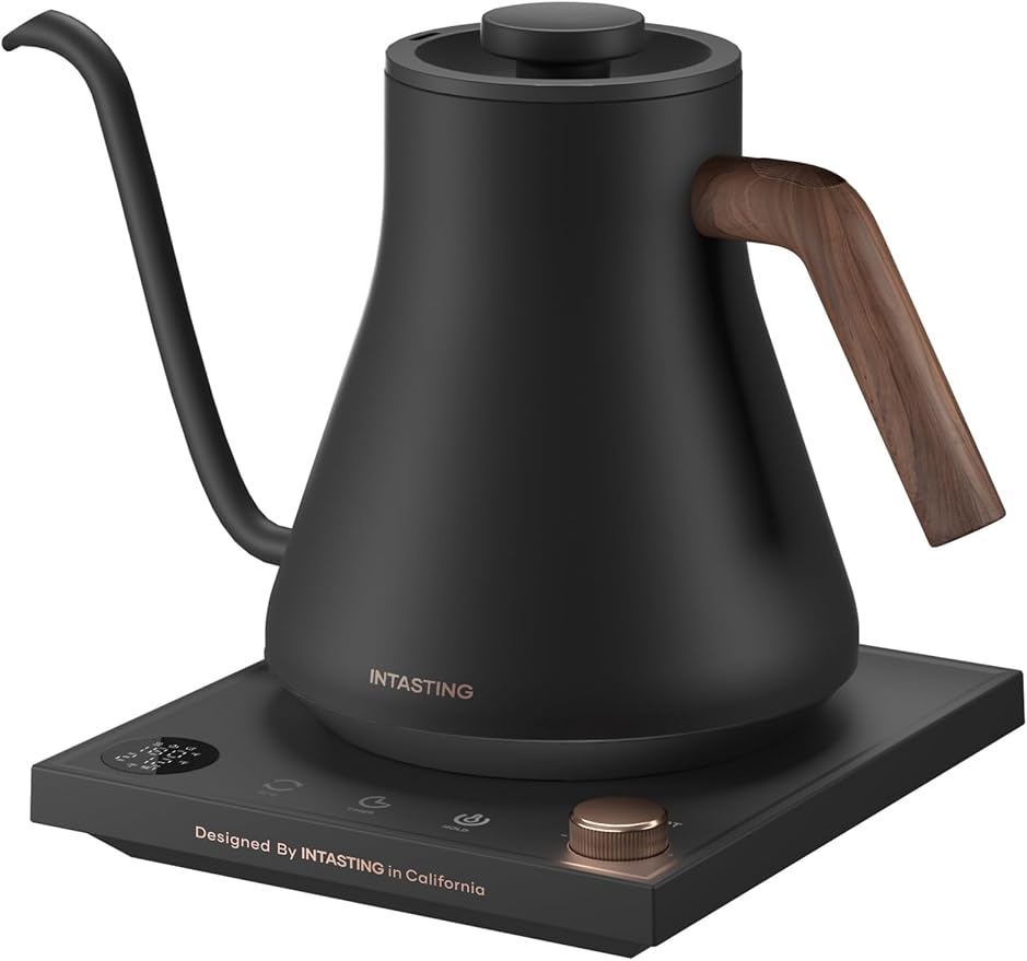 Electric Kettles, Gooseneck Electric Kettle, ±1℉ Temperature Control, Stainless Steel Inner