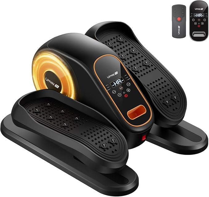 Under Desk Elliptical Machine, Electric Seated Pedal Exerciser