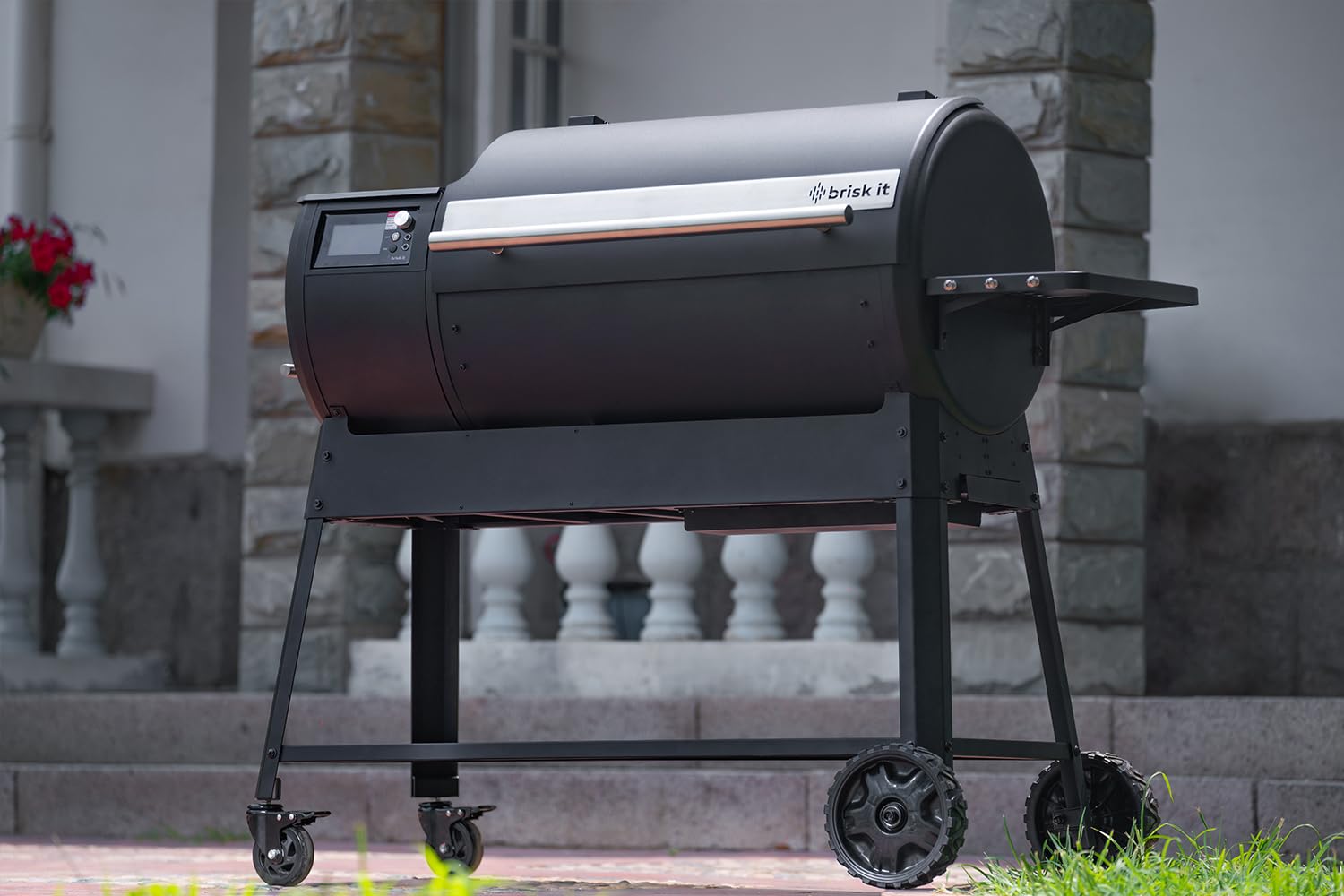 Origin-940 Electric Wood Pellet Smoker Grill – A.I. Smart BBQ Grill with WiFi