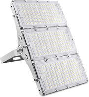 300W LED Flood Light, 24000LM Super Bright Outdoor Security Lights with Wider
