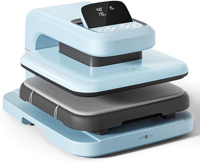 Auto Heat Press 2 - Heat Press Machine for T Shirts with Adjustable Pressure & Higher