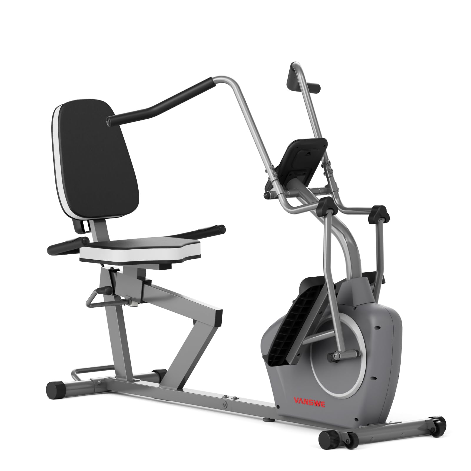 Recumbent Exercise Bike with Arm Exerciser for Seniors Adults Home Training