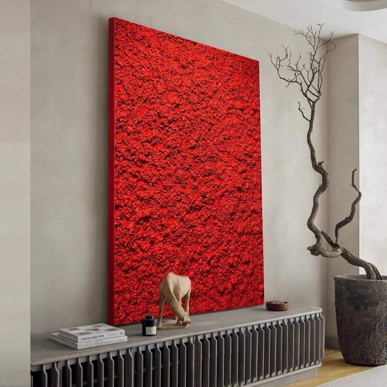 Large Canvas Wall Art Hand Drawn Oil Painting, Art Wall Decorative Painting