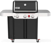 Genesis E-330 Liquid Propane Gas Grill for Outdoor Grilling, 3 Burners, Black