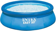 Metal Frame 10' x 30" Round Outdoor Swimming Pool Set with 330 GPH Filter Pump