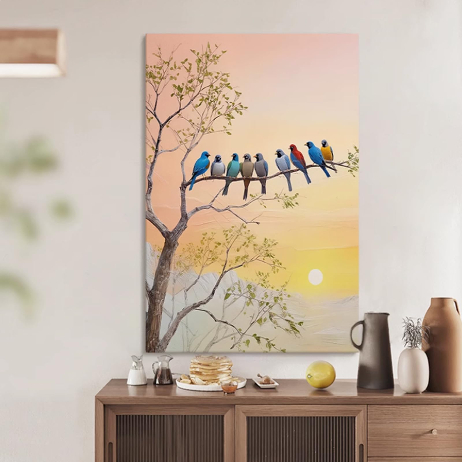 Large Canvas Wall Art Hand Drawn Oil Painting