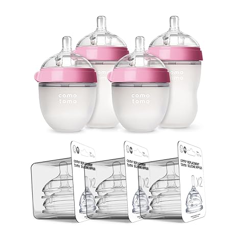 Baby Bottle Bundle, Green, (7 Piece Set)