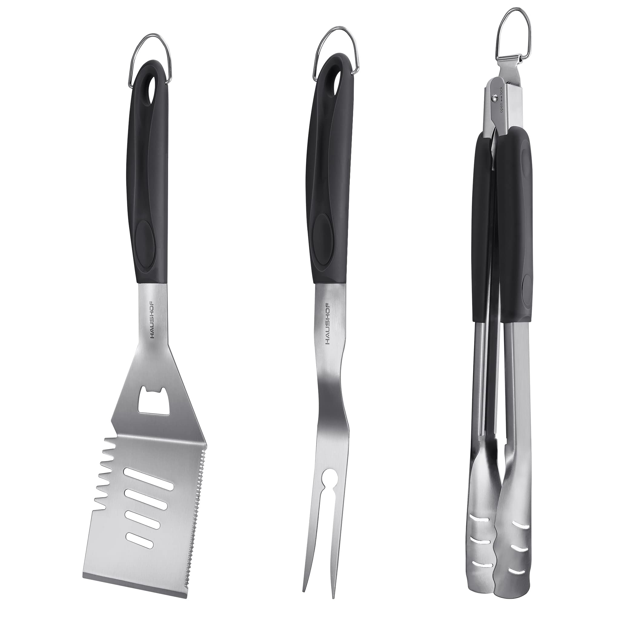 Large Grill Accessories Heavy Duty BBQ Set Gifts for Men/Women - Premium