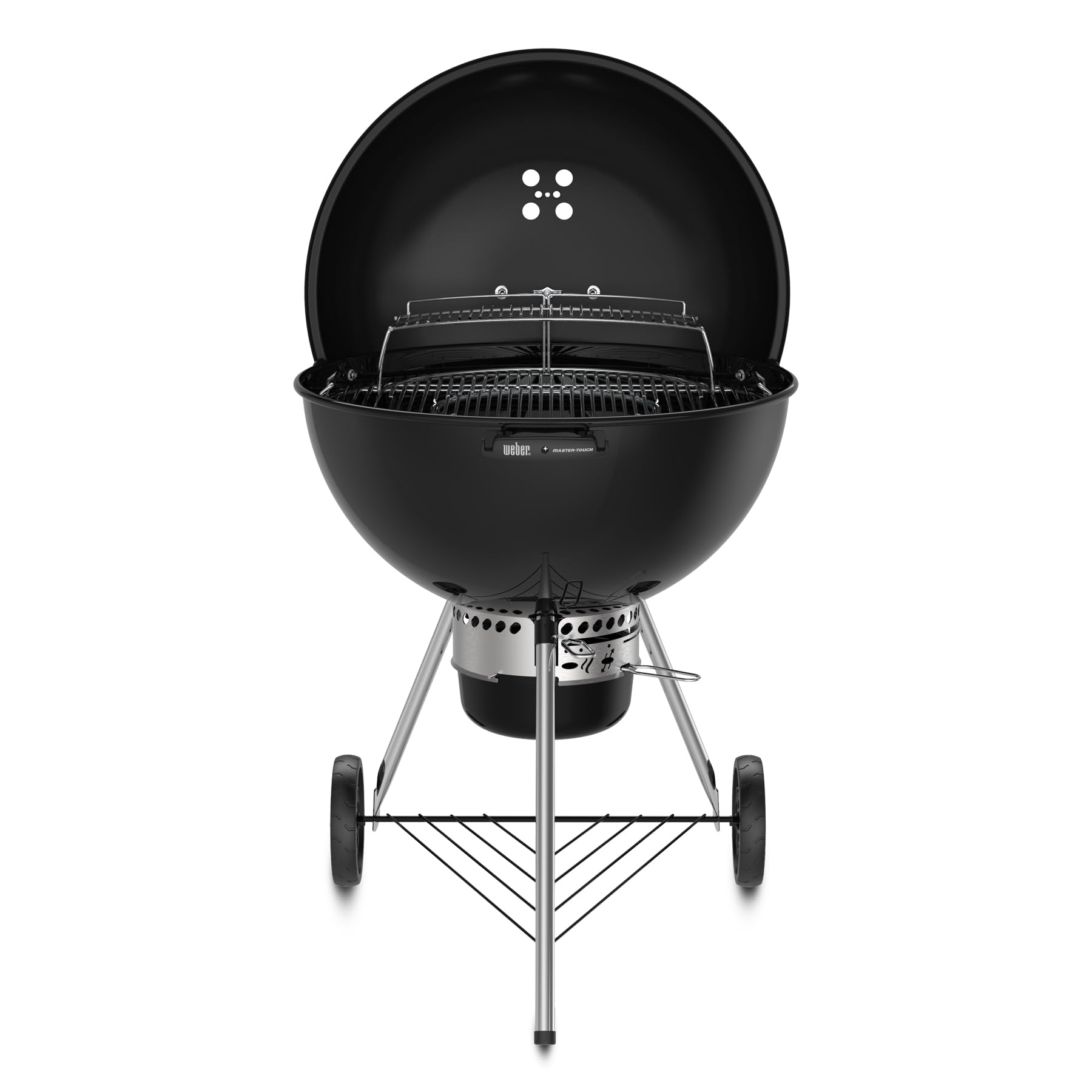 Master-Touch Charcoal Grill 26-Inch, Black