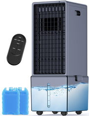 4-IN-1 Portable Air Conditioners w/3.2-Gal Tank for 24H Cooling