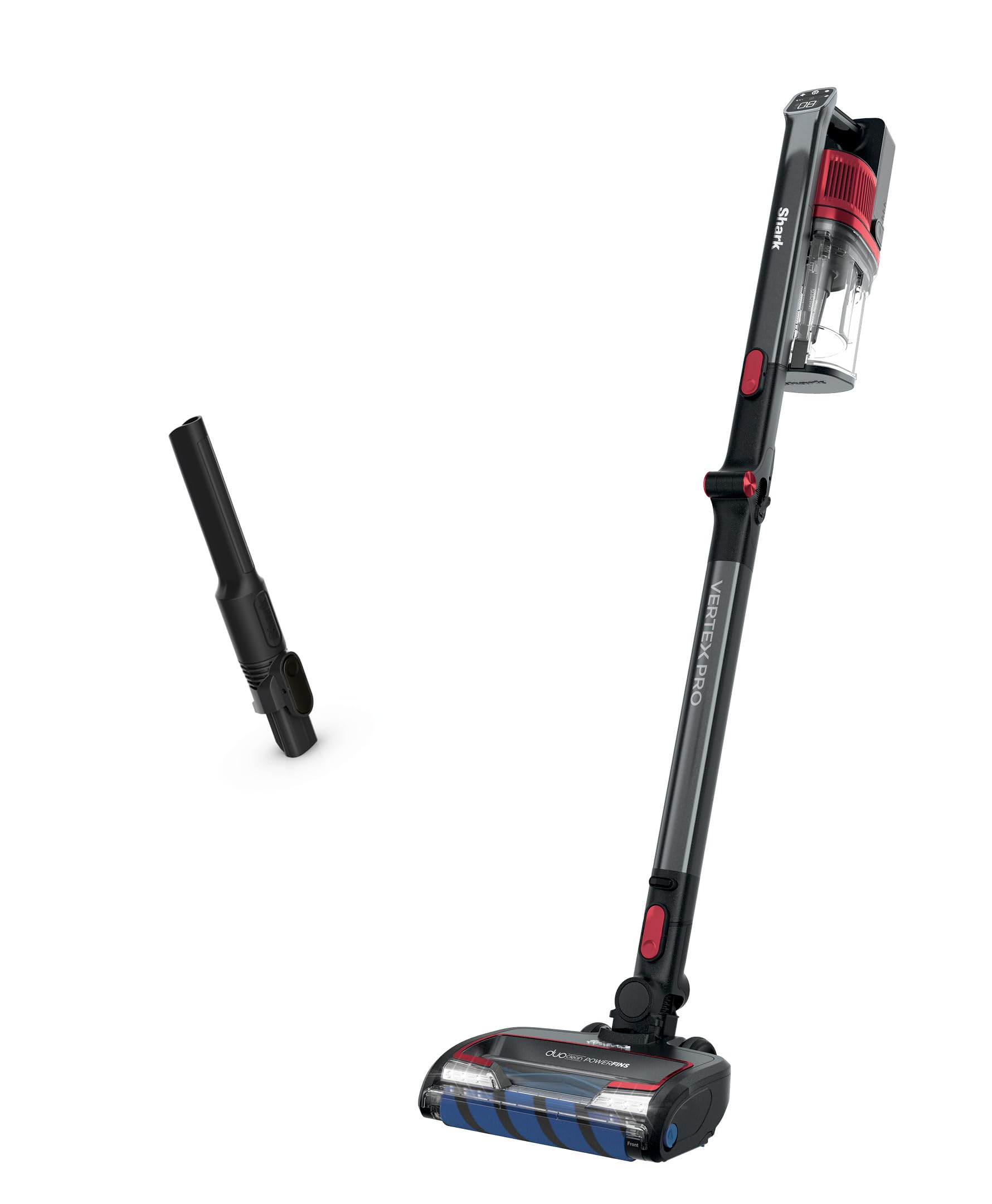 Stick Vacuum with DuoClean PowerFins, HEPA Fitler