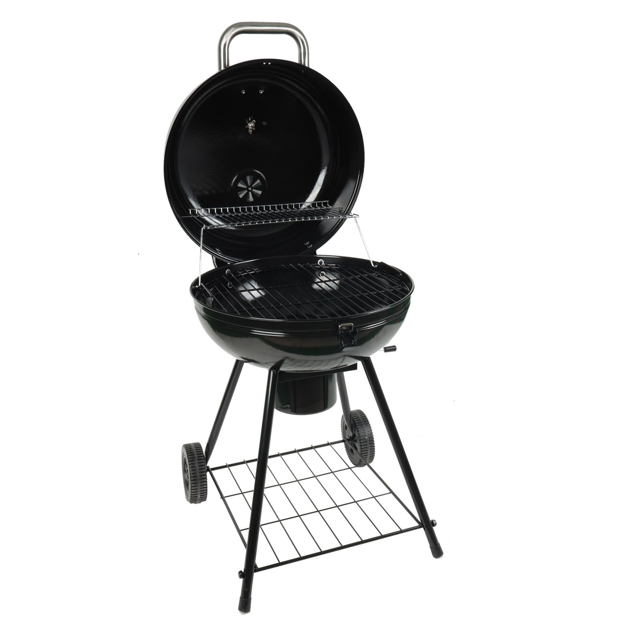 Charcoal Kettle Grill with Large 22-Inch Cooking Area - Includes Warming Rack