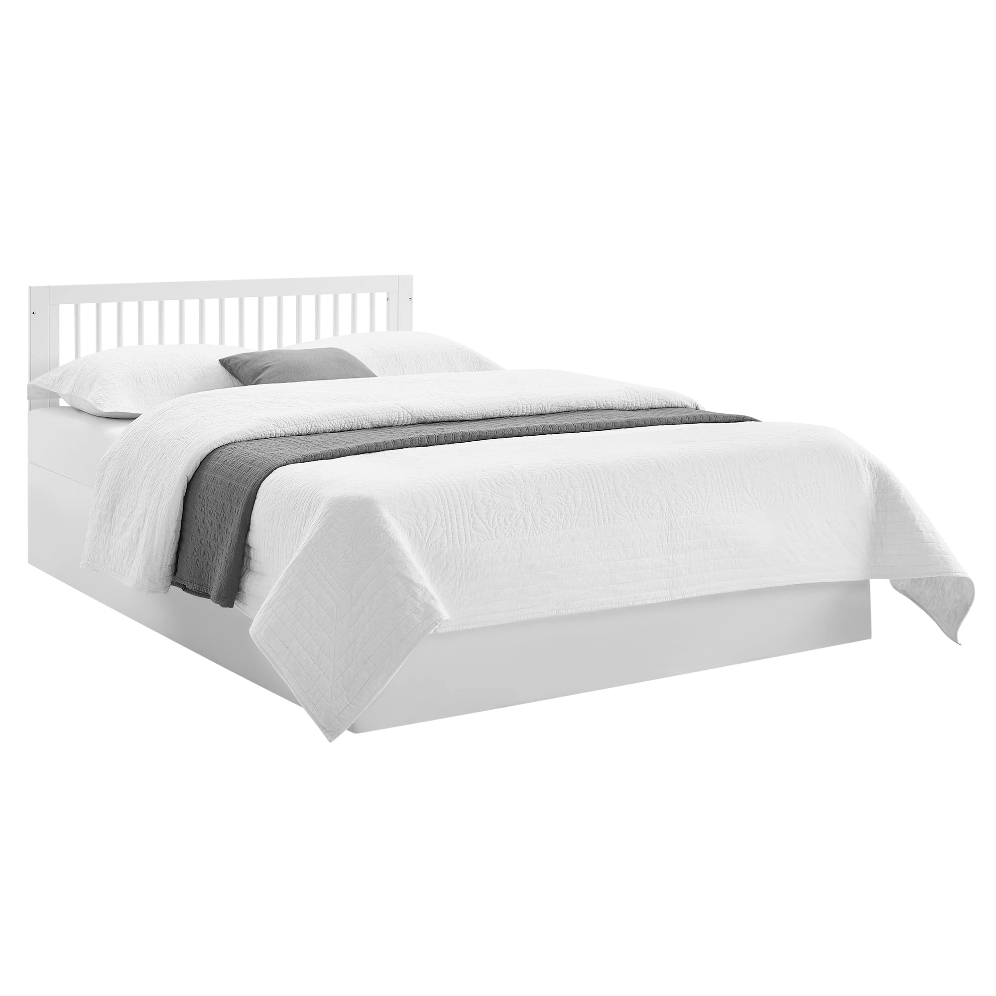 6-in-1 Convertible Crib - Greenguard Gold Certified, Bianca White