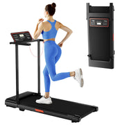 Treadmills for Home Samll Space, 3.0HP Portable Walking Pad with Handle