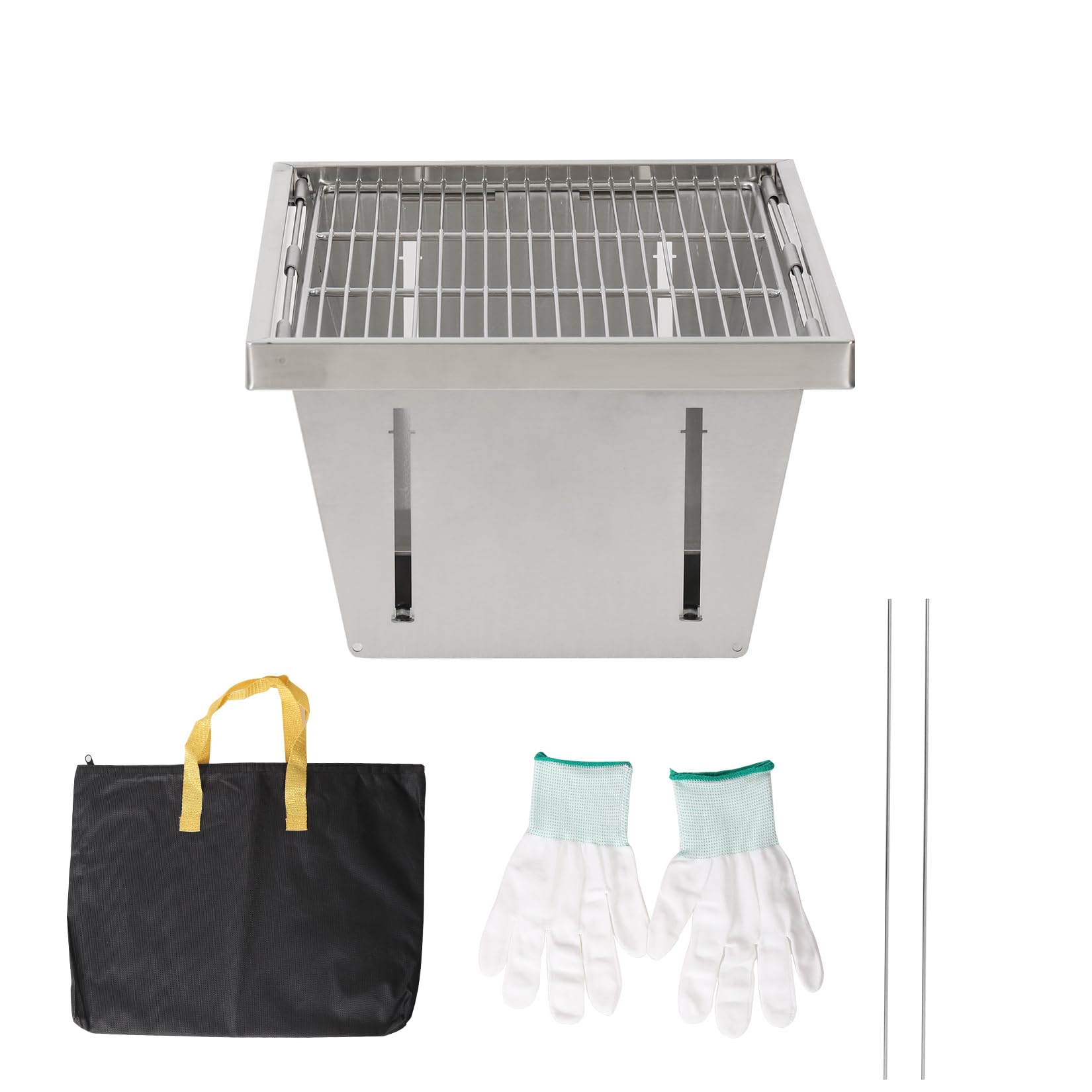 Charcoal Grill for IGT Table,Portable Grill with Carry Bag,Adjustable Furnace Burning