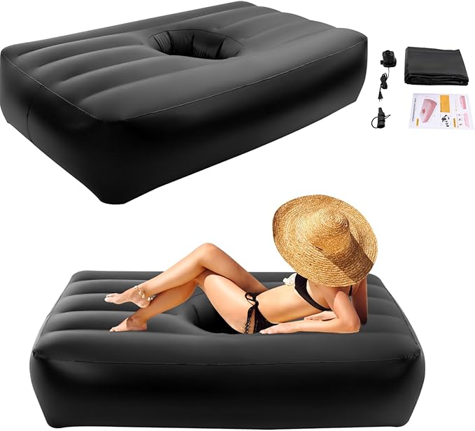 BBL Bed 72" x 40" Inflatable Mattress with Hole