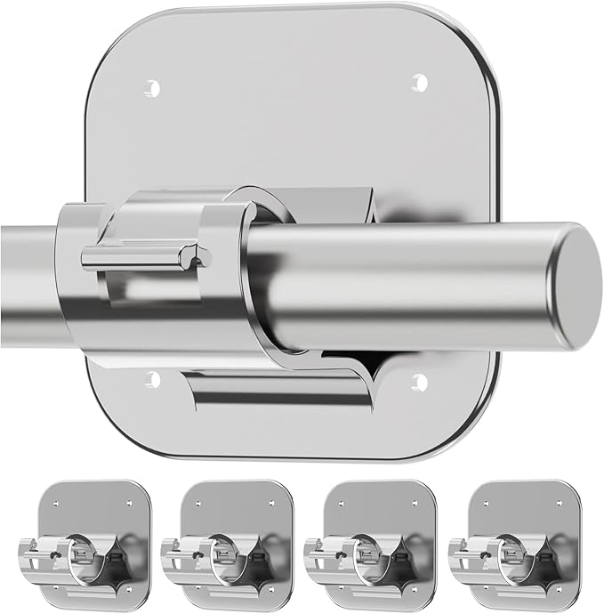 No Drill Curtain Rods for Windows – Renter Friendly